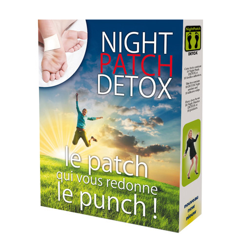 Nutri-expert - Night Patch Detox Elimination des Toxines - Bien-être et relaxation