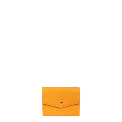 Portefeuille KIMY Orange Orange Hexagona Mode femme