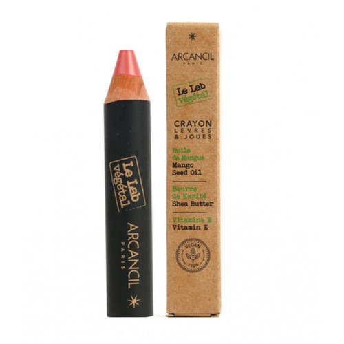 Le lab végétal - Crayon Pour Les Lèvres & Les Joues - Rose Litchi - Crayons à lèvres